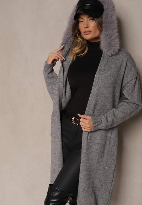 Cardigan Besiyana Gri 4