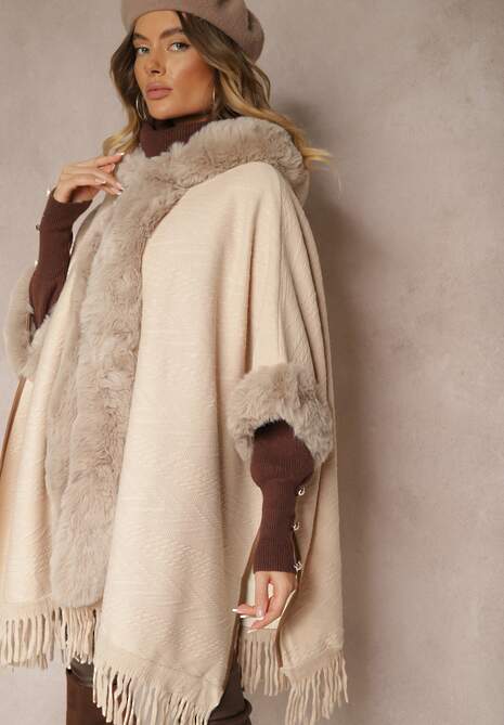 Poncho Gemina Bej 4