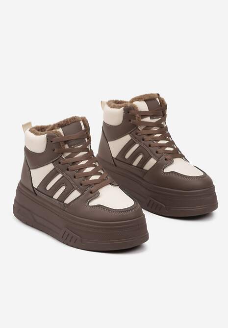 Botine Lealwen Bej cu maro 5