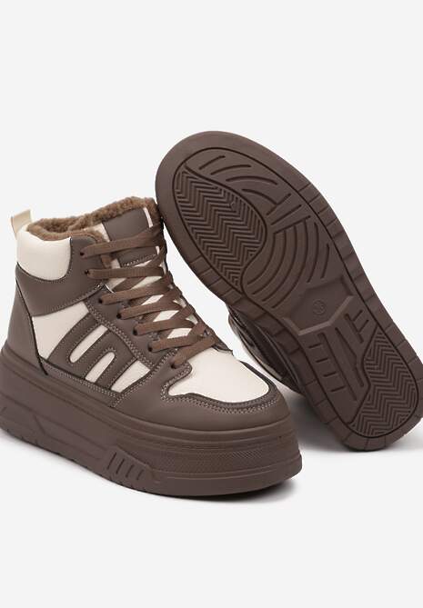 Botine Lealwen Bej cu maro 6