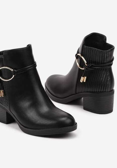Botine Reannia Negre 6