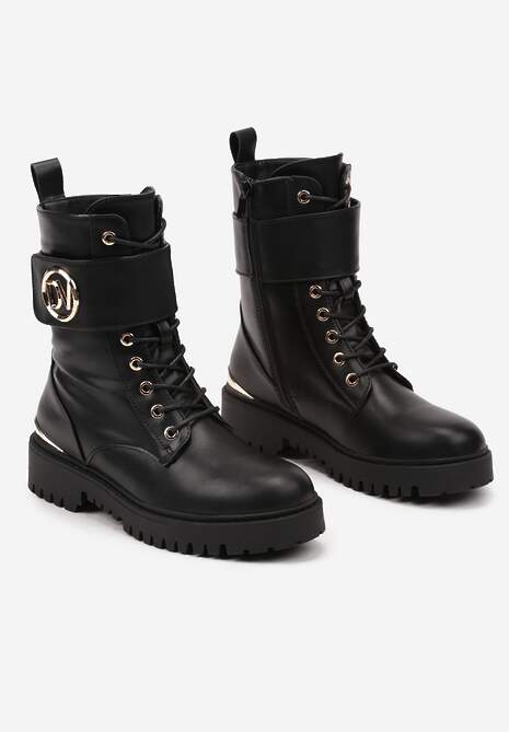 Botine Deosha Negre 5