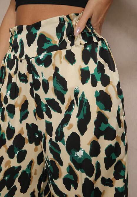 Pantaloni Saliandra Verde închis 5