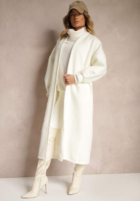 Cardigan Jackidra Alb 4