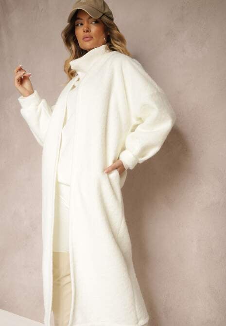 Cardigan Jackidra Alb