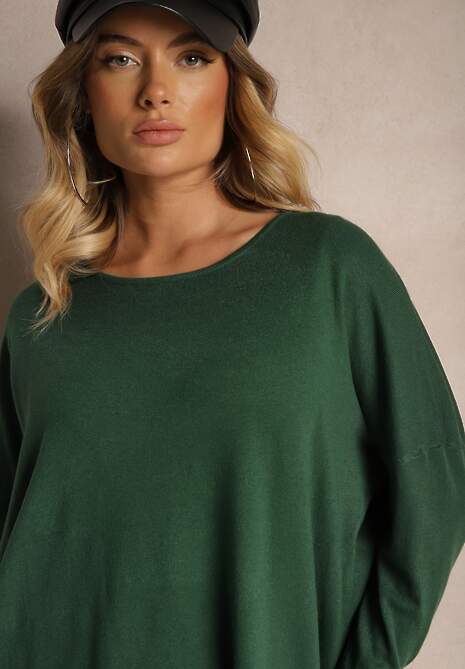 Pulover Gemiena Verde închis 5