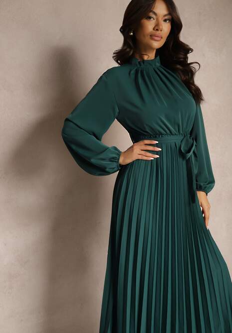 Rochie Zinnoritta Verde închis 6