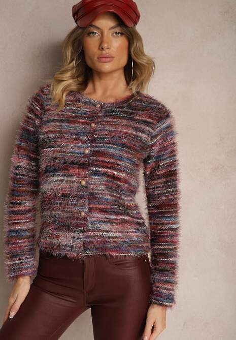 Cardigan Enamira Bordo 4