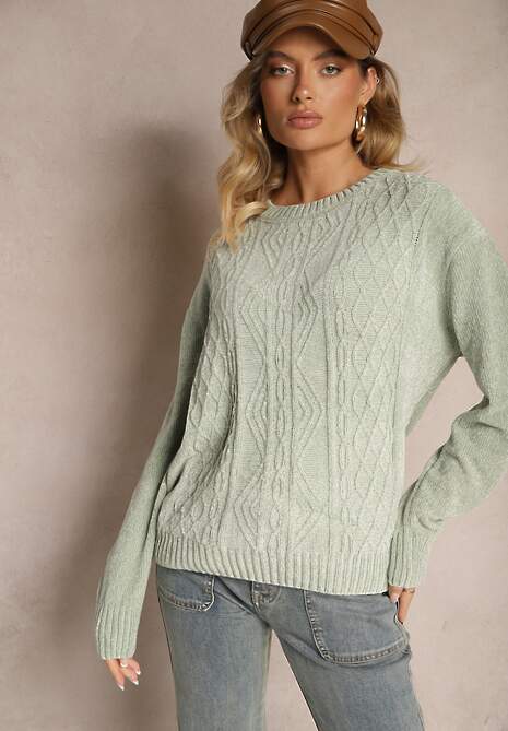 Pulover Zeriona Verde deschis 4