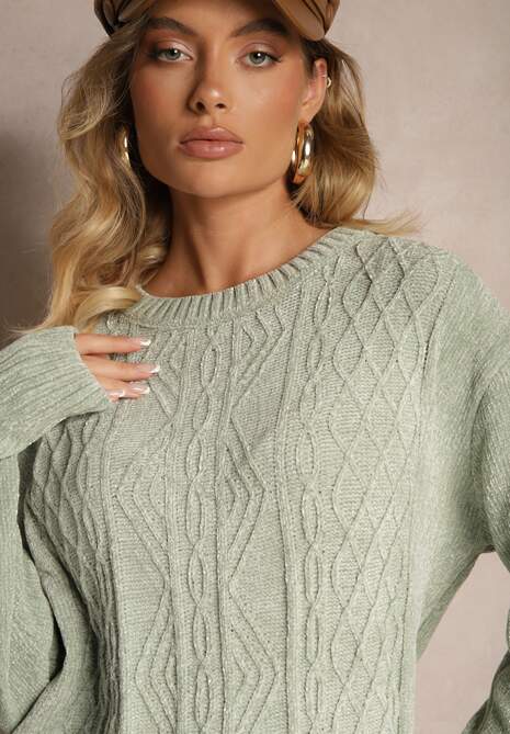 Pulover Zeriona Verde deschis 5