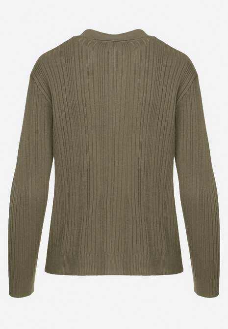 Cardigan Zeanirra Verde închis 6