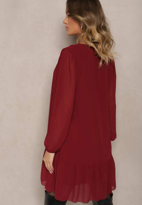 Rochie Ilita Bordo 5