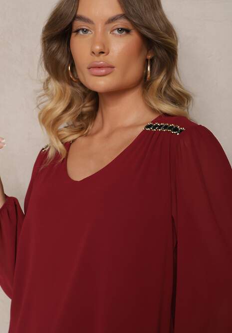 Rochie Ilita Bordo 7