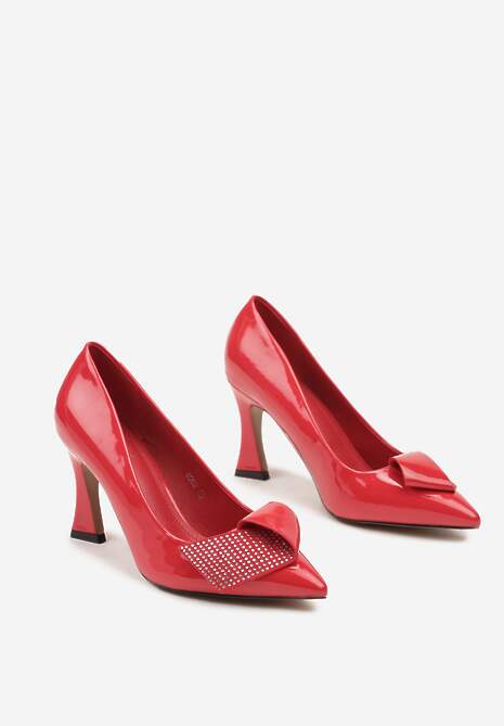 Pantofi stiletto Rialese Roșii 5