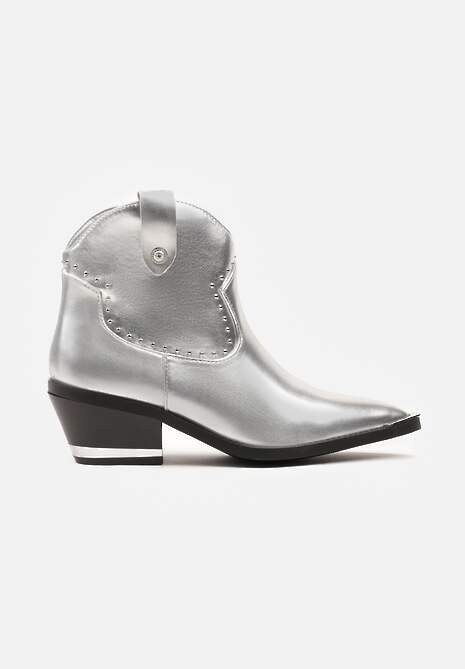 Botine Niavela Argintii 4