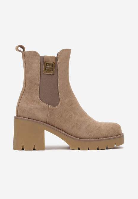 Botine Resilaine Bej 4