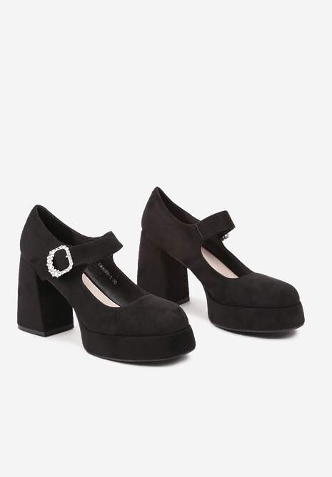 Pantofi casual Linnira Negri 5