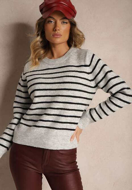 Pulover Riavelleth Gri deschis 4
