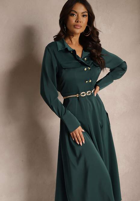 Rochie Etaviela Verde 4