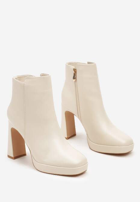 Botine Sassiera Bej 5