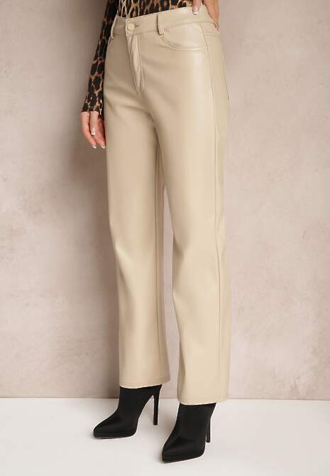 Pantaloni Arivra Bej 4