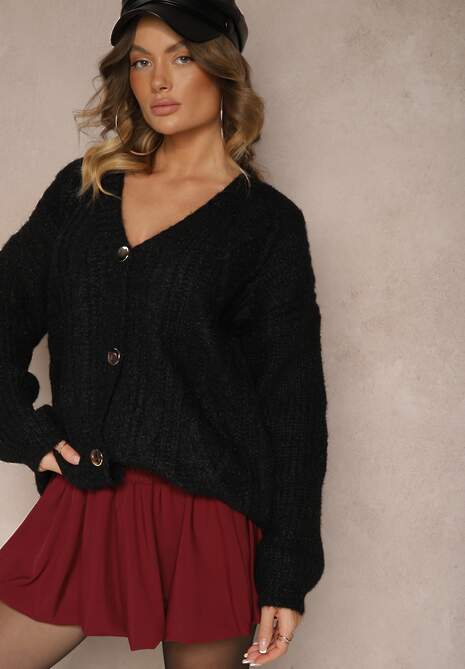 Cardigan Linnalira Negru 4