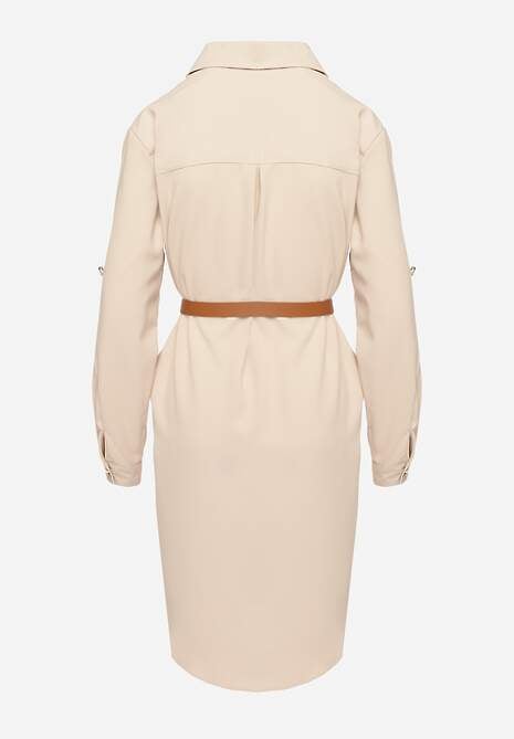 Rochie Esaviona Bej 7