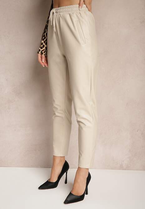 Pantaloni Esaleira Bej 4
