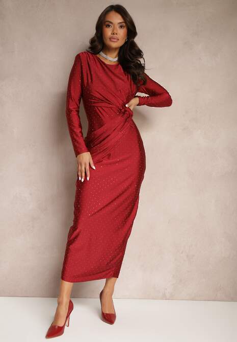 Rochie Asila Bordo 4