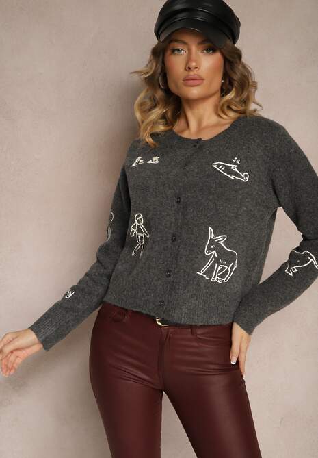 Cardigan Nelyra Gri 4