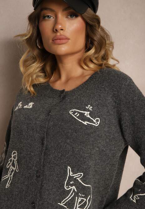 Cardigan Nelyra Gri 5