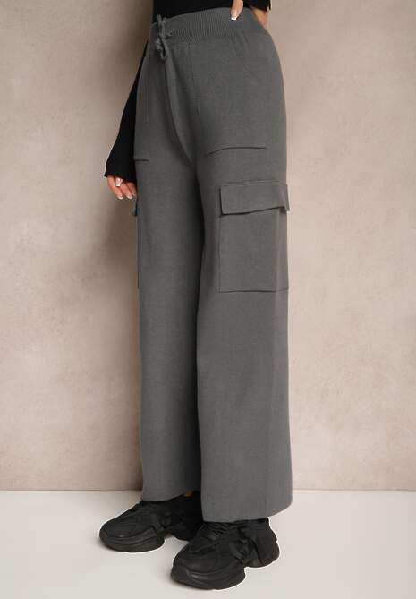 Pantaloni Emithlera Gri închis 4