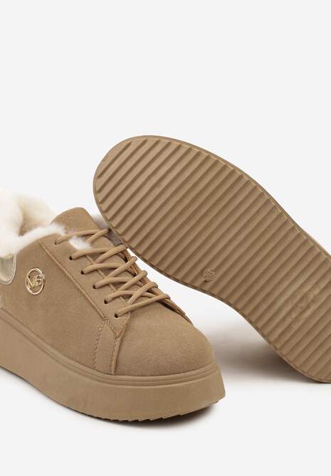 Pantofi sport Poledi Bej 6