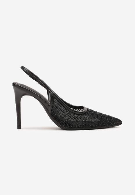 Pantofi stiletto Sanaraia Negri 4