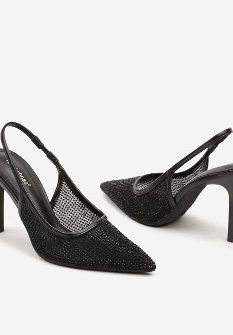 Pantofi stiletto Sanaraia Negri 6