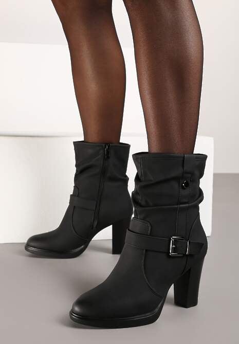 Botine Emalas Negre