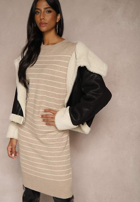 Rochie Delwenna Bej 4