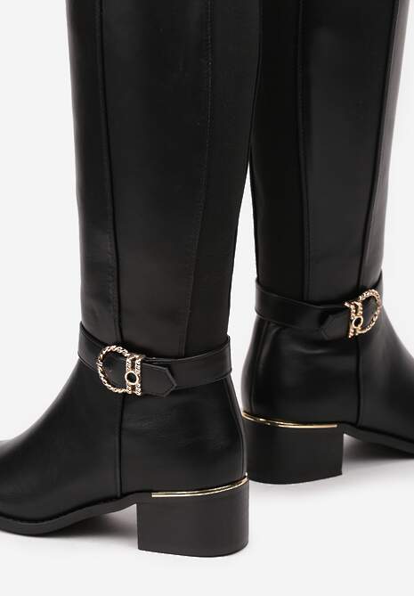 Cizme Semirose Negre 6
