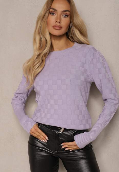 Pulover Mov deschis 4
