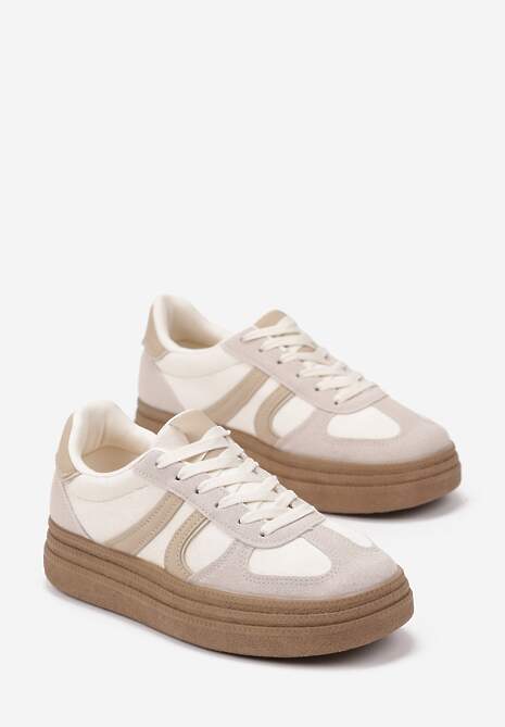 Sneakers Bej închis 5