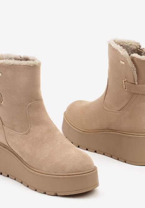 Botine Bej închis 6
