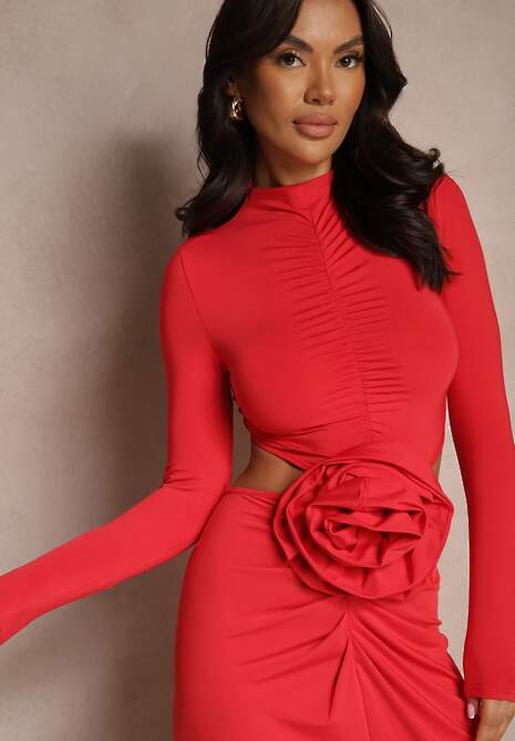 Rochie Hannith Roșie 5