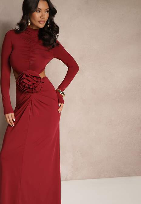 Rochie Hannith Bordo 4