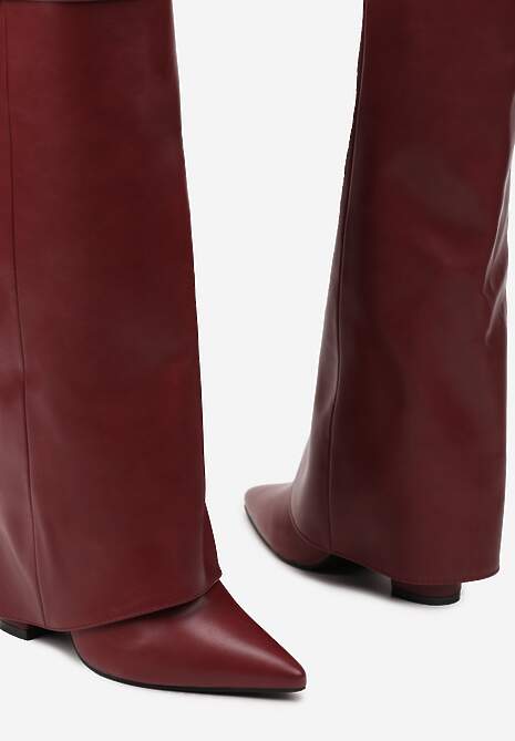 Cizme Nartani Bordo 6