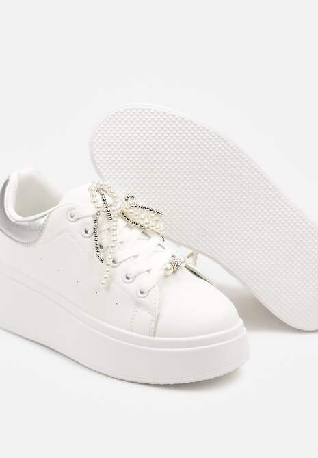 Sneakers Selavia Argintii 6