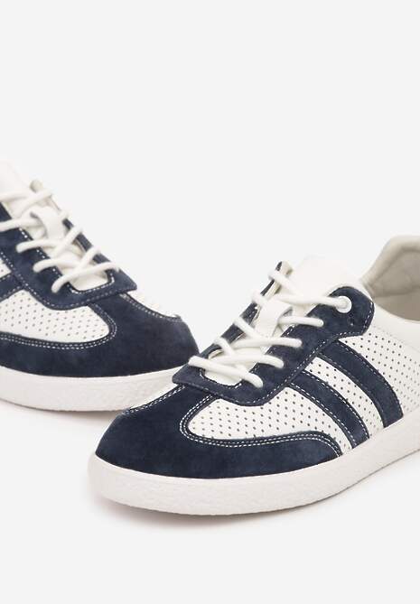 Sneakers Enelis Bleumarin cu alb 6