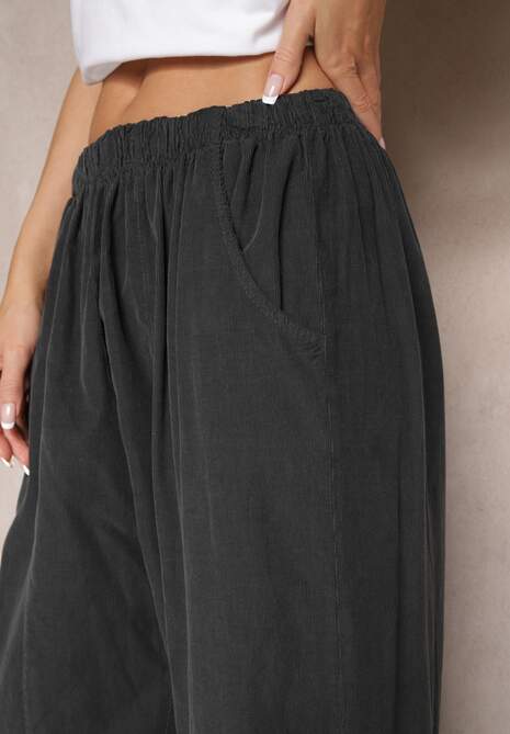 Pantaloni Velili Gri închis 5