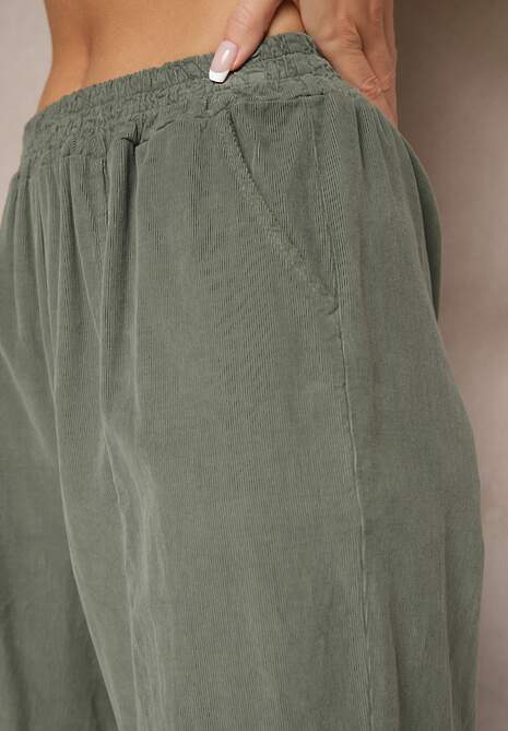 Pantaloni Arivora Verde închis 5