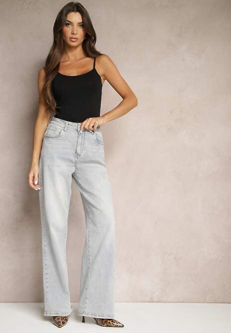 Czarny Bawełniany Casualowy Top Floridi 4