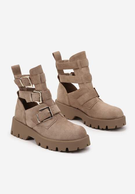 Botine Galvila Bej închis 5
